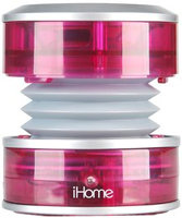CrystalTunes Portable Multimedia Pink Speaker - IH