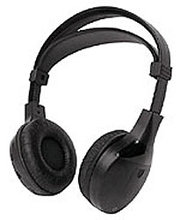 2 Channel Infrared Fold-Flat Headphones - 90-3070