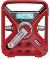Red Hand Turbine AM/FM/NOSS Digital Weather Radio 