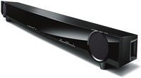 Black Low-Profile Soundbar - YAS-101