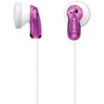 MDR-E9LP Ear Bud Style Headphones - Violet