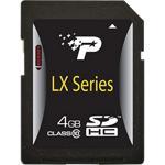 LX Series 4GB Class 10 SDHC Memory Card - PSF4GSDH