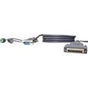 6' Dual-Port KVM Cable PS/2