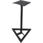 Heavy Duty Steel Triangle Base Height Adjustable B