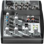Premium 5-Input 2-Bus Mixer w/XENYX Mic Preamp & B