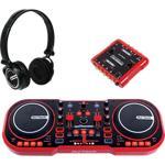 USB DJ MIDI controller w/ headphones & external so