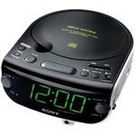 Open Box ICF-CD815 CD Clock Radio with 3-Mode Dual