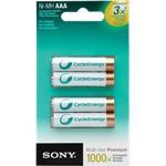 NHAAAB4K Precharged Rechargeable AAA Cycle Energy 