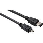 Firewire, 4-pin to 6-pin, 6 ft.
