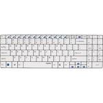 Elco Wireless 2.4 Ghz Wireless Keyboard - White
