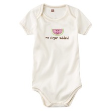 Watermelon Organic Bodysuit - Ecru NB