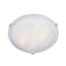 Newport 4-Light Flush Mount Fixture - White