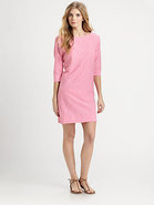 Cassie Dotted Cotton Dress