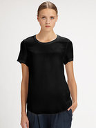 Satin Silk Tee