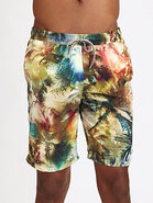 Long Slim Swim Shorts