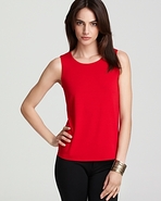 Viscose Jersey Jewel Neck Shell