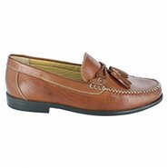 Malaga Shoes (Cognac Tumbled) - Men's Shoes - 8.0 
