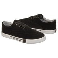 5 Eyelet Wing Tip Shoes (Black Suede) - Men's Shoe