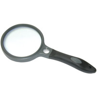 SureGrip 2.5 x Soft-Grip Magnifier with 10 x Spot 