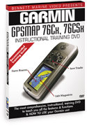 Garmin GPSMAP 76Cx/CSx Instructional DVD by Bennet