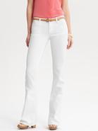 White Flare Jeans