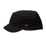 Men Zip Rock Billed Beanie 4181