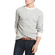 Men Long Sleeve Waffle Crew 4588446