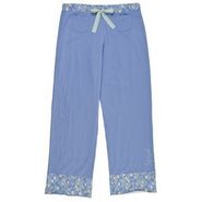 Women Floral Border Siesta Knit Pants 17730
