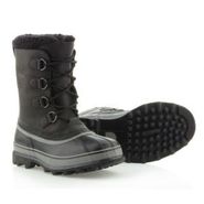 Men Caribou Wool Boots nm1481-black