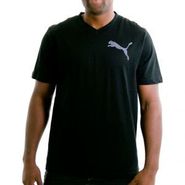 Men Basic Short Sleeve V-Neck Tee 820602