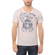 Jeans by David Bitton Men Nafig Short Sleeve V-Nec
