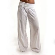 Slub Jersey Double Layered Roll Down Pant vl-29