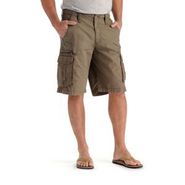 Men Belted Compound Cargo Short - Fungus 218-3202