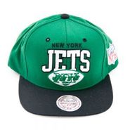 New York Jets Throwback Arch NFL Snapback Hat nd11