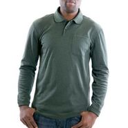 Men Long Sleeve Textured Mini Box Shirt 432852