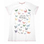 Women Social Butterfly Sleepshirt ss4inbu002