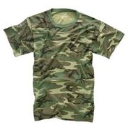 Vintage Woodland Camo T-Shirt 4777
