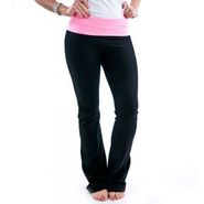 Contour Roll Down Bootleg Flare Pants 590s