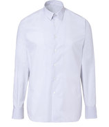 Light Grey/White Striped Cotton Shirt