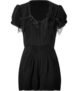 Black Short Jumpsuit