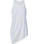 Optic White Asymmetric Top