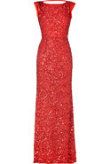Clementine Red Sequin Gown