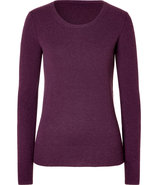 Plum Cashmere Barbados Pullover