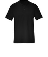 Black Classic Henley