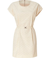 Marshmallow White Broderie Anglaise dress