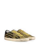 Kaki Suede Superstar Sneakers