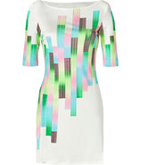 Sunrise Stroke Print Dress