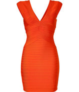Mandarin bandage dress