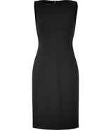 Black Seamed Tank Dress