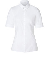 Open White Stretch Cotton Etriss Shirt